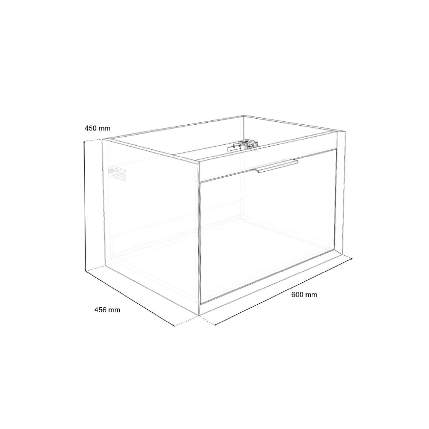 Atlantis 600mm W/H - Sage Green