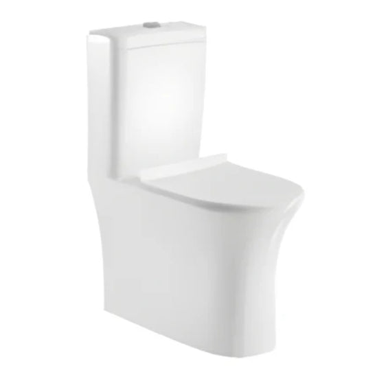Milan Comfort Height Fully BTW Rimless WC
