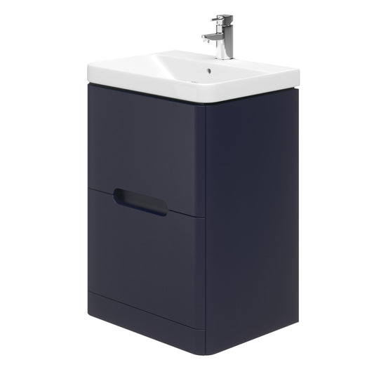 Carvello 600mm Freestanding Indigo Vanity Unit