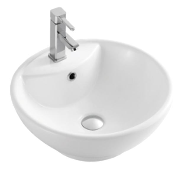 Round Vessel Basin + 1TH
