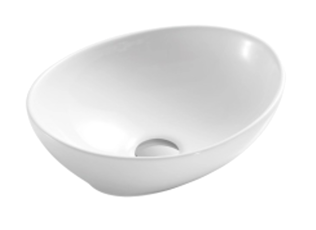 Oval Lay On Basin