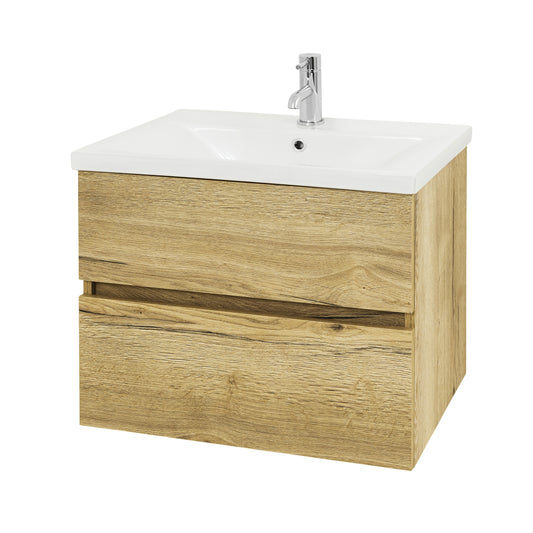 Glyde 600mm 2 Drawer W/H