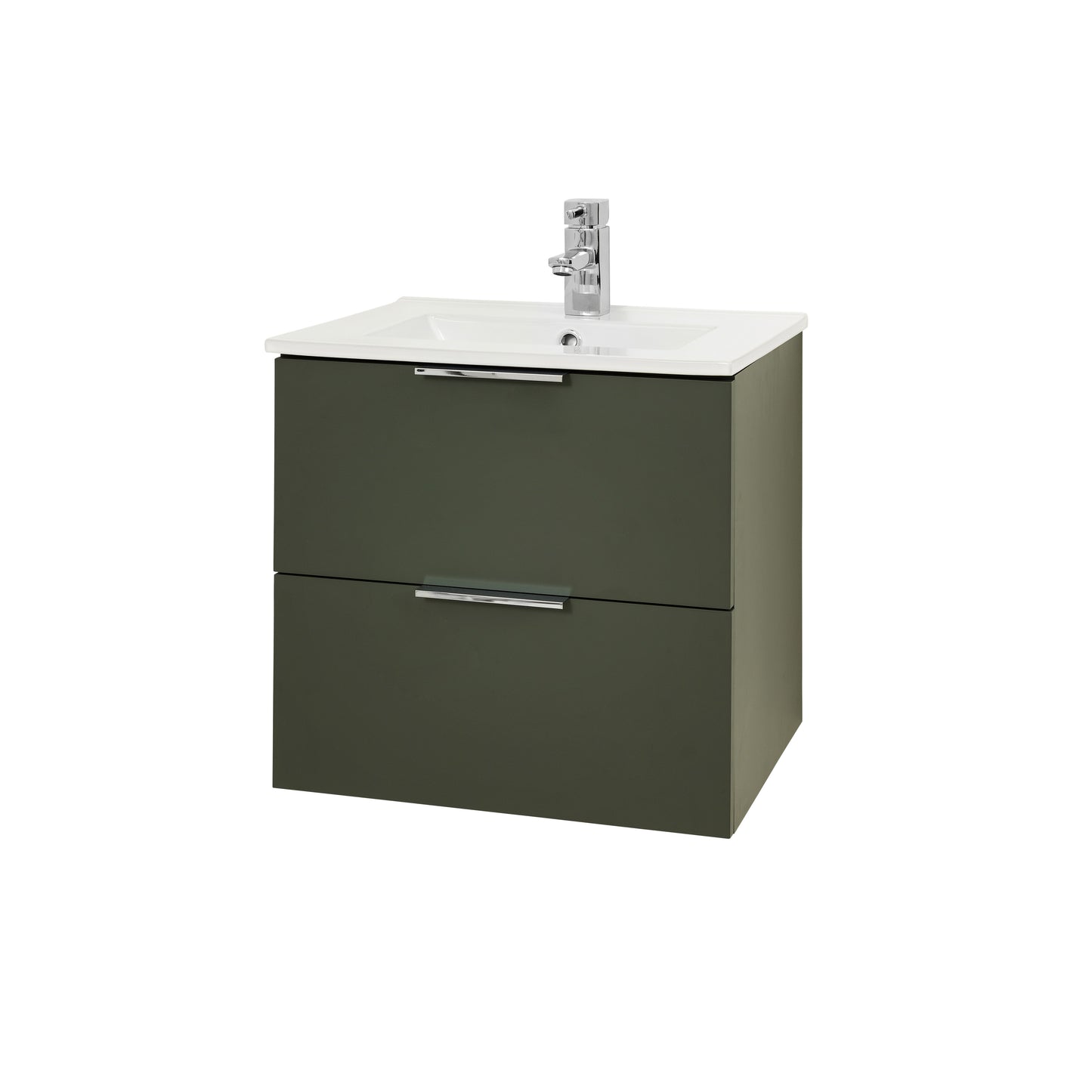 Weston 500mm 2 Drawer W/H - Sage Green
