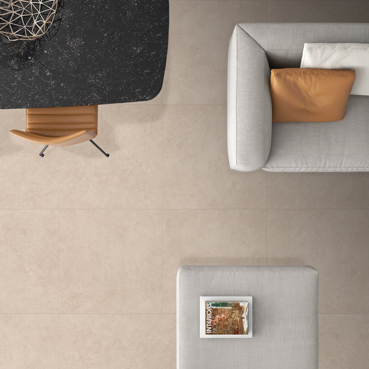 Hills Brillo Ivory 60.8x60.8cm