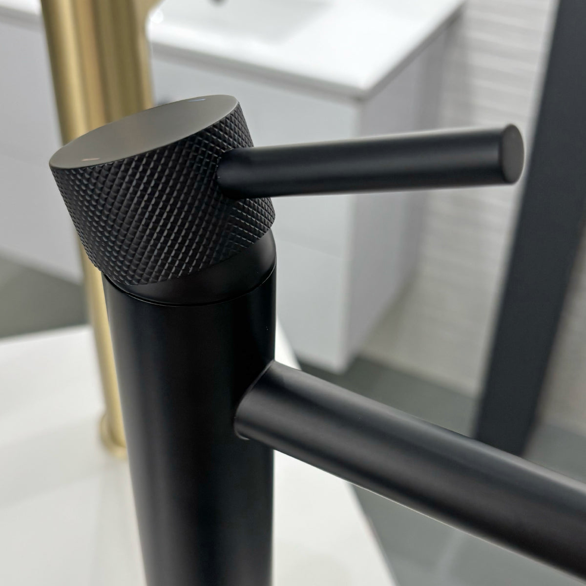 Carne Matt Black Tall Basin Mono Mixer