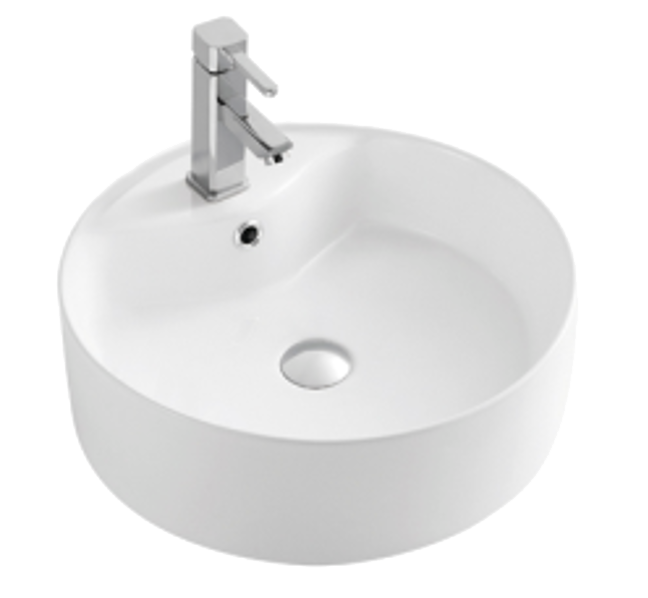 Round Lay On Basin + 1TH