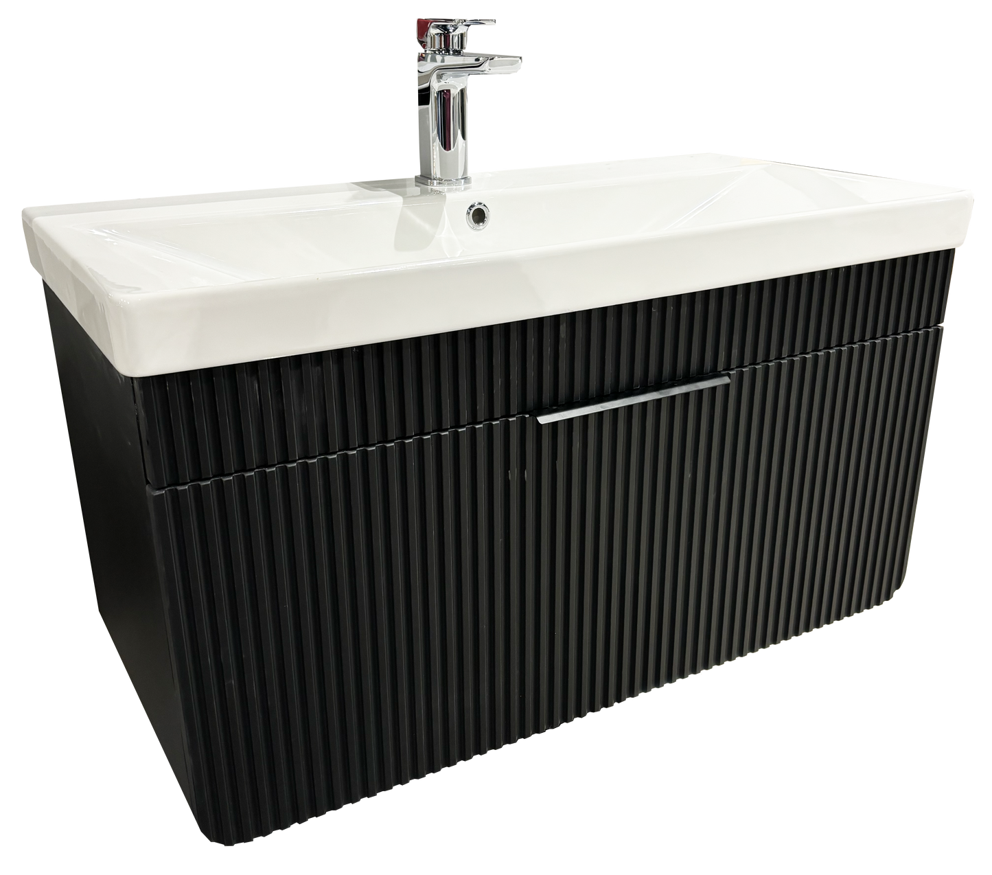 Pedro 500 1 Drawer Wall - Black