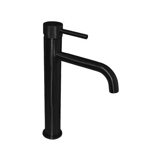 Carne Matt Black Tall Basin Mono Mixer