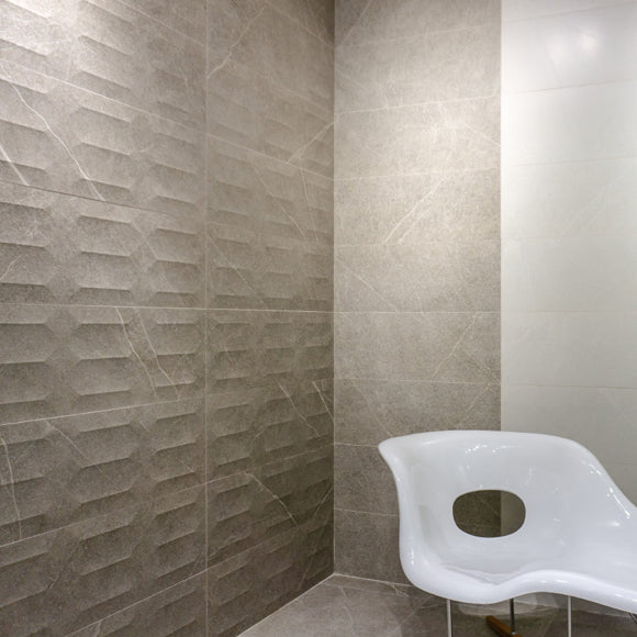 Camden brown tiles on wall