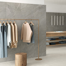 Load image into Gallery viewer, Cardostone grey stone effect tile on floor and walls
