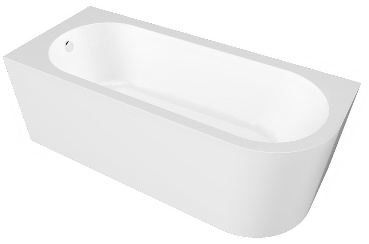 Larne Corner Bath Panel Halo Tiles & Bathrooms