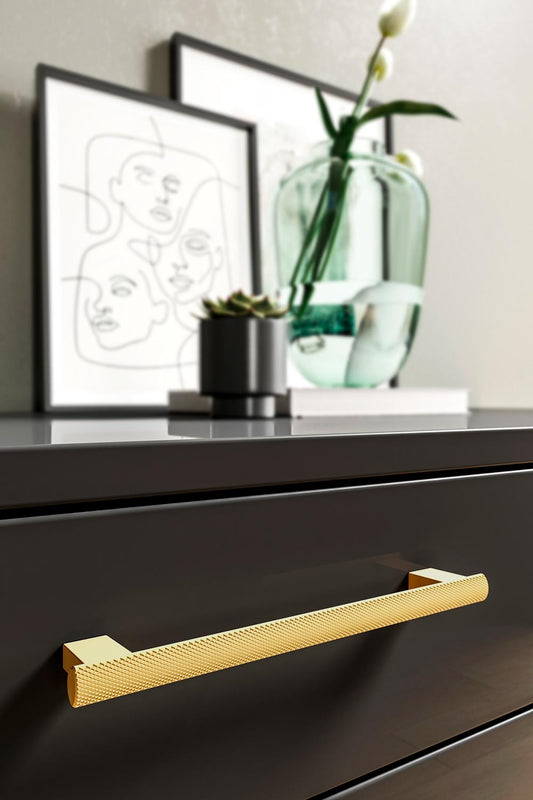 Moleto 160mm Handle Brushed Brass