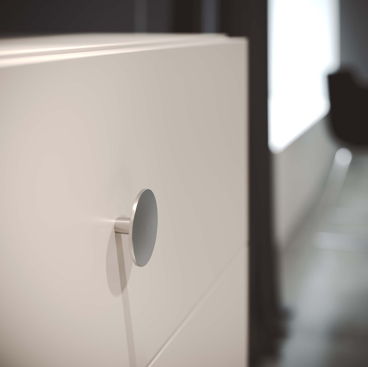 Botone Knob Bright Chrome