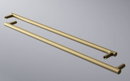 Oval 160mm Handle Brushed Brass