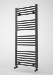 Heated Towel Radiator Straight 500mm x 1750mm - Anthracite