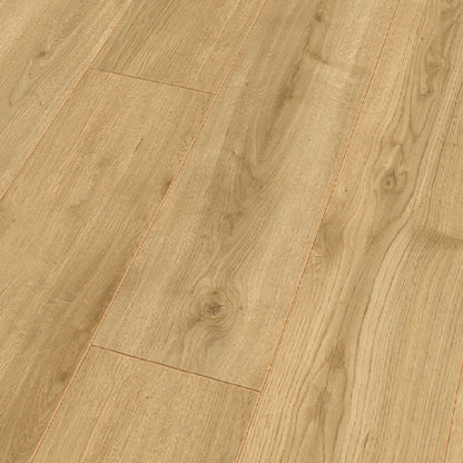 Close-up of a wooden floor with a natural finish
