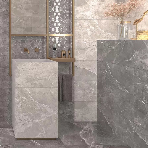 Ariana Marble Effect Wall Tile 25x70cm