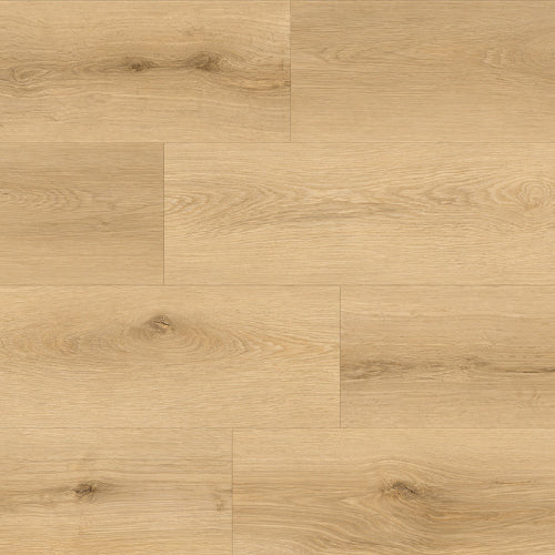 Close-up of a wooden floor with a light brown color and visible grain pattern.