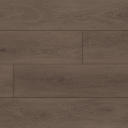 Close-up of brown wooden flooring with visible grain and texture