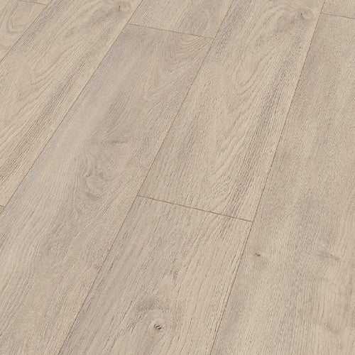 Close-up of a wooden floor with a light brown finish
