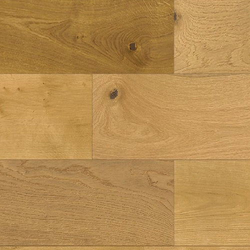 Close-up of wooden flooring with a natural finish