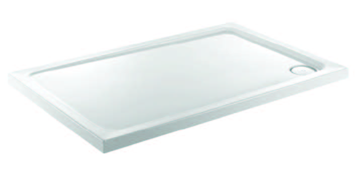 Low Profile Tray C/W Waste - 1300 x 800