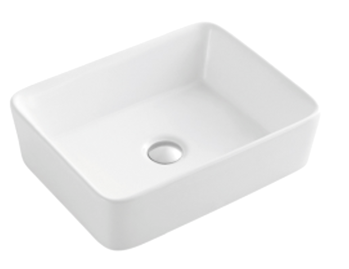 Rectangle Lay On Basin