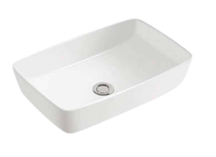 Rectangle Lay On Basin