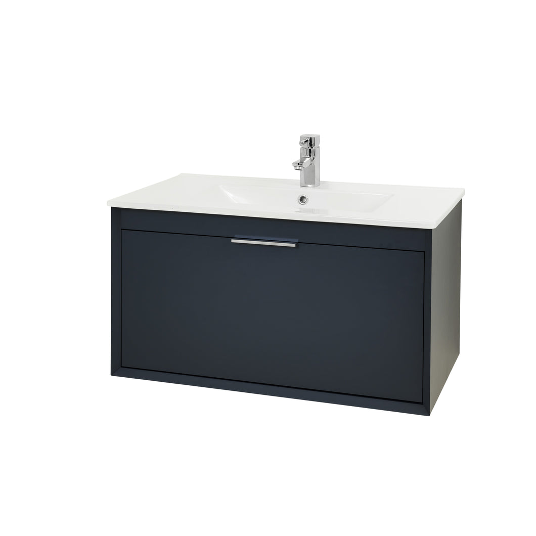 Atlantis 800mm 1 Drawer Fjirod Blue W/H