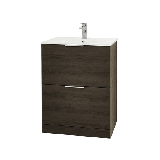 Weston 500mm 2 Drawer F/S + Basin - Lave