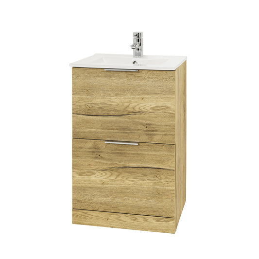 Weston 500mm Halifax 2 Drawer Unit & Basin
