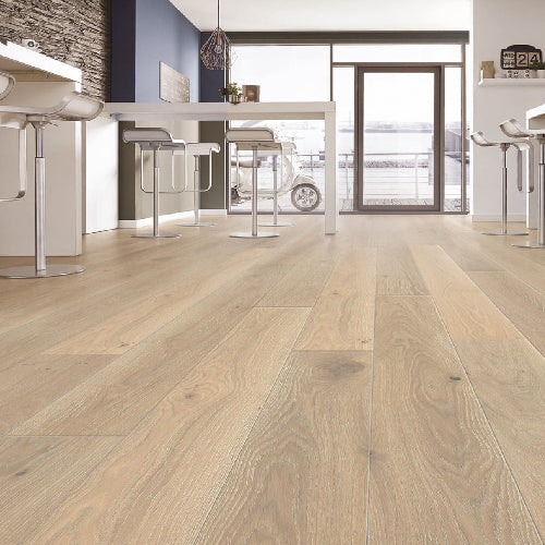 Wooden flooring in a modern interior setting with furniture.