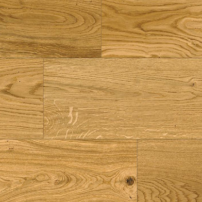 Close-up of wooden flooring with a natural finish