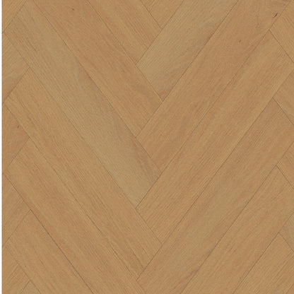 Wooden floor with herringbone pattern