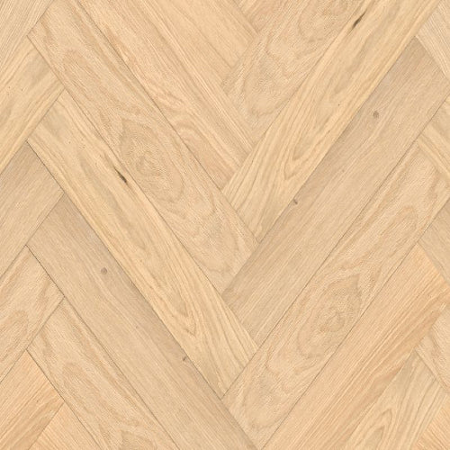 Wooden floor with herringbone pattern