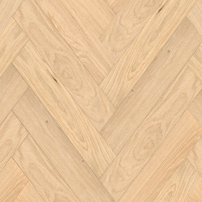 Wooden floor with herringbone pattern