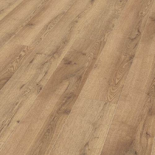 Close-up of wooden flooring with a natural brown finish