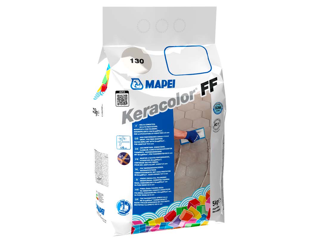 MAPEI Keracolor FF packaging on a white background