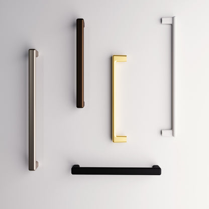 Oblong 160mm Handle Brushed Brass