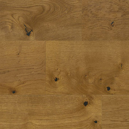 Close-up of wooden flooring with visible grain and texture