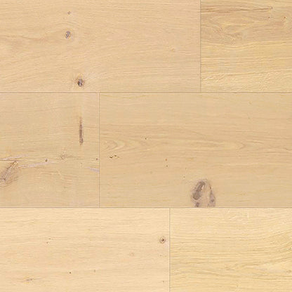Close-up of light wood flooring with a natural finish
