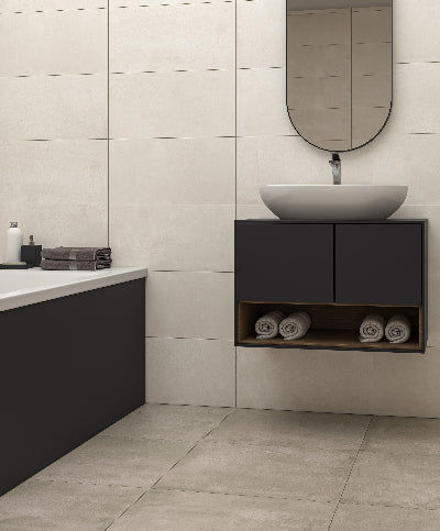 The Bristol Tile delivers the raw elegance of concrete with the refined performance of advanced porcelain technology. Designed for contemporary architectural spaces, it offers an authentic concrete effect combined with exceptional durability, sustainability, and ease of installation.