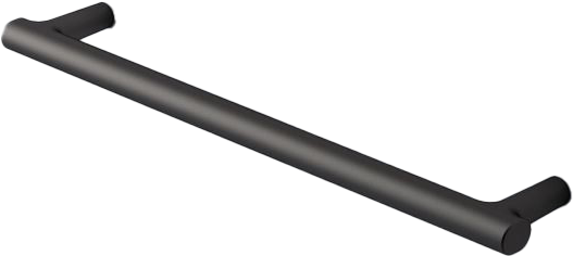 Oval 160mm Handle Matt Black