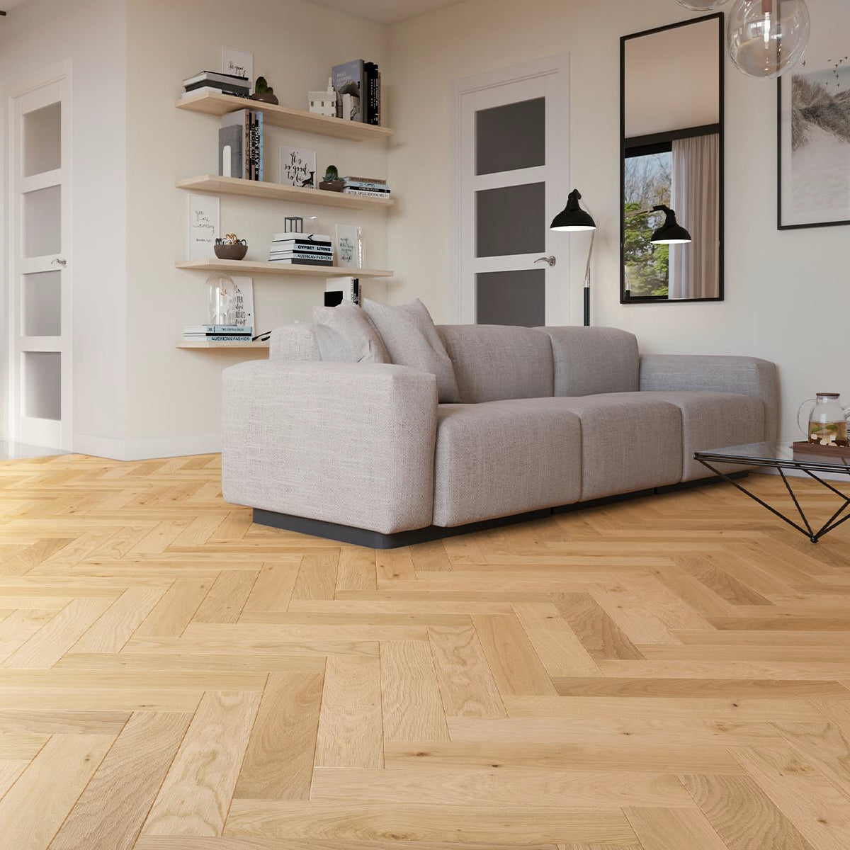 Herringbone 120mm x 600mm x 18mm