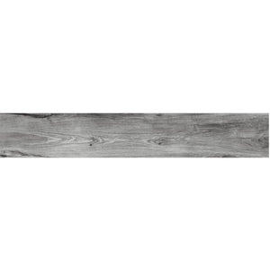 Aspenwood wood effect floor tile in light grey