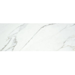 White marble effect tile