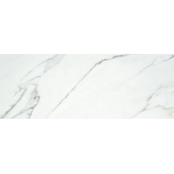 White marble effect tile