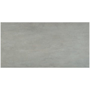 Matt grey floor tile with rectified edges