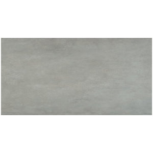 Matt grey floor tile with rectified edges