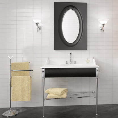 Lifestyle image of evolution blanco brillo tiles in bathroom setting